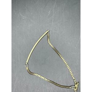 Dainty Vintage Avon Bar Bracelet Size 6.75 #143